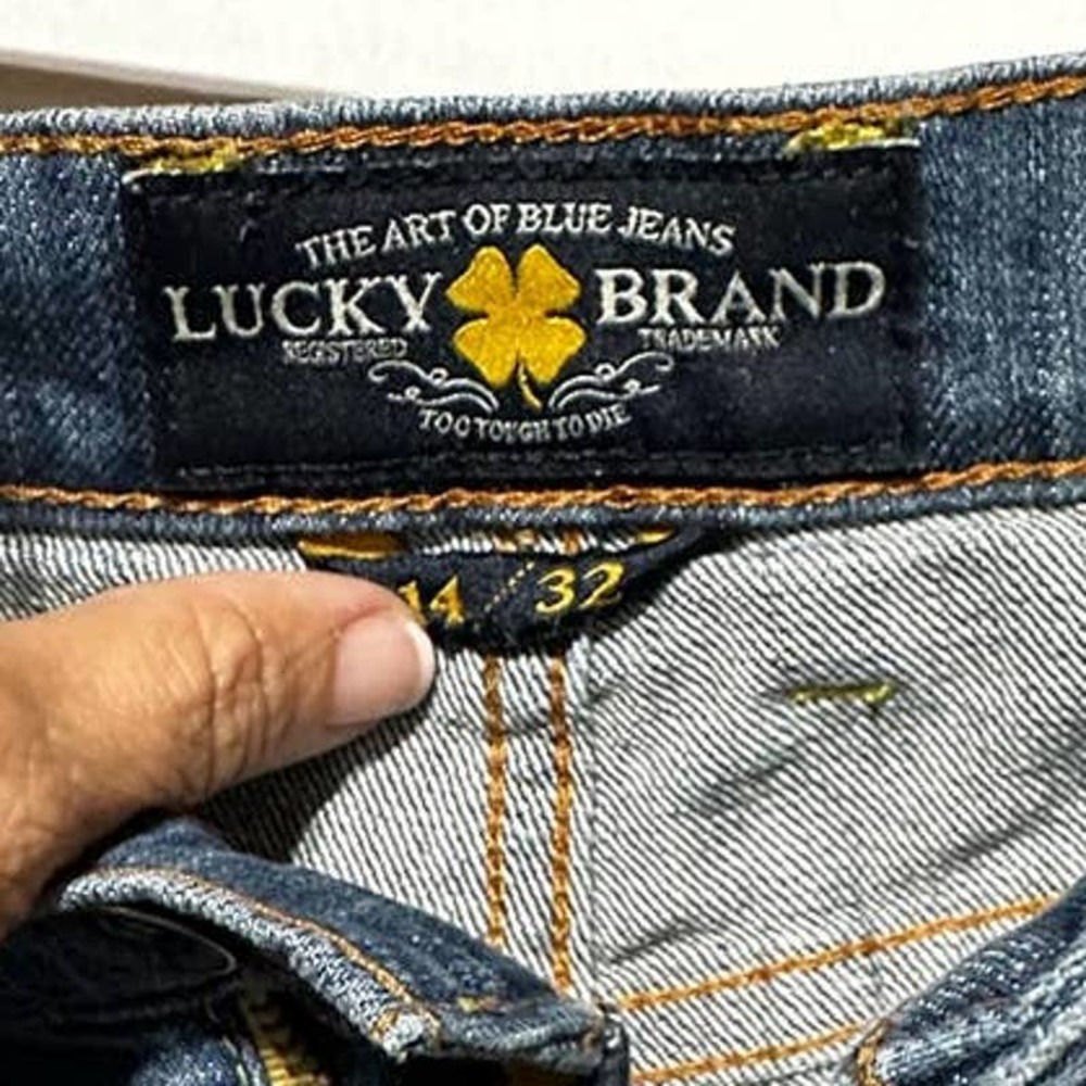 Lucky‎ Brand Sweet n' Low cutoff shorts size 14/32 - Picture 4 of 5
